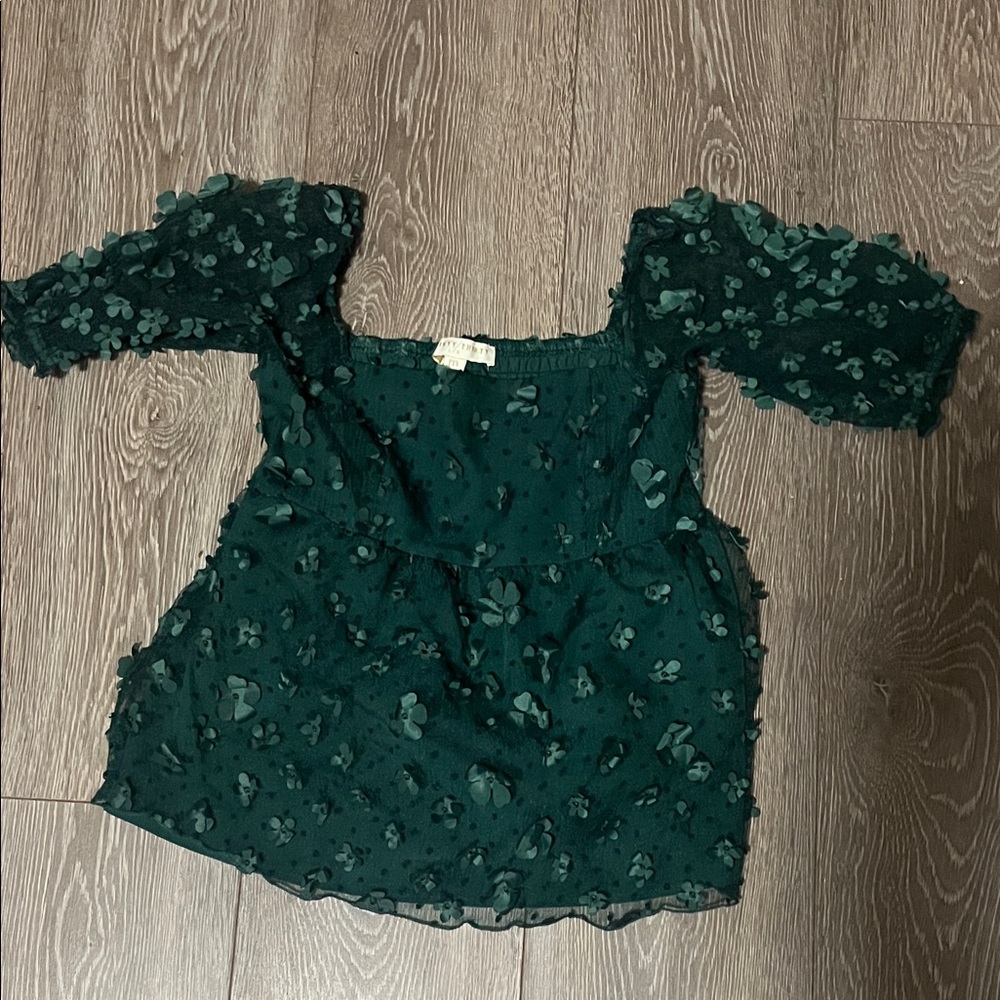 Thirty Thirty La Dark Green Medium top